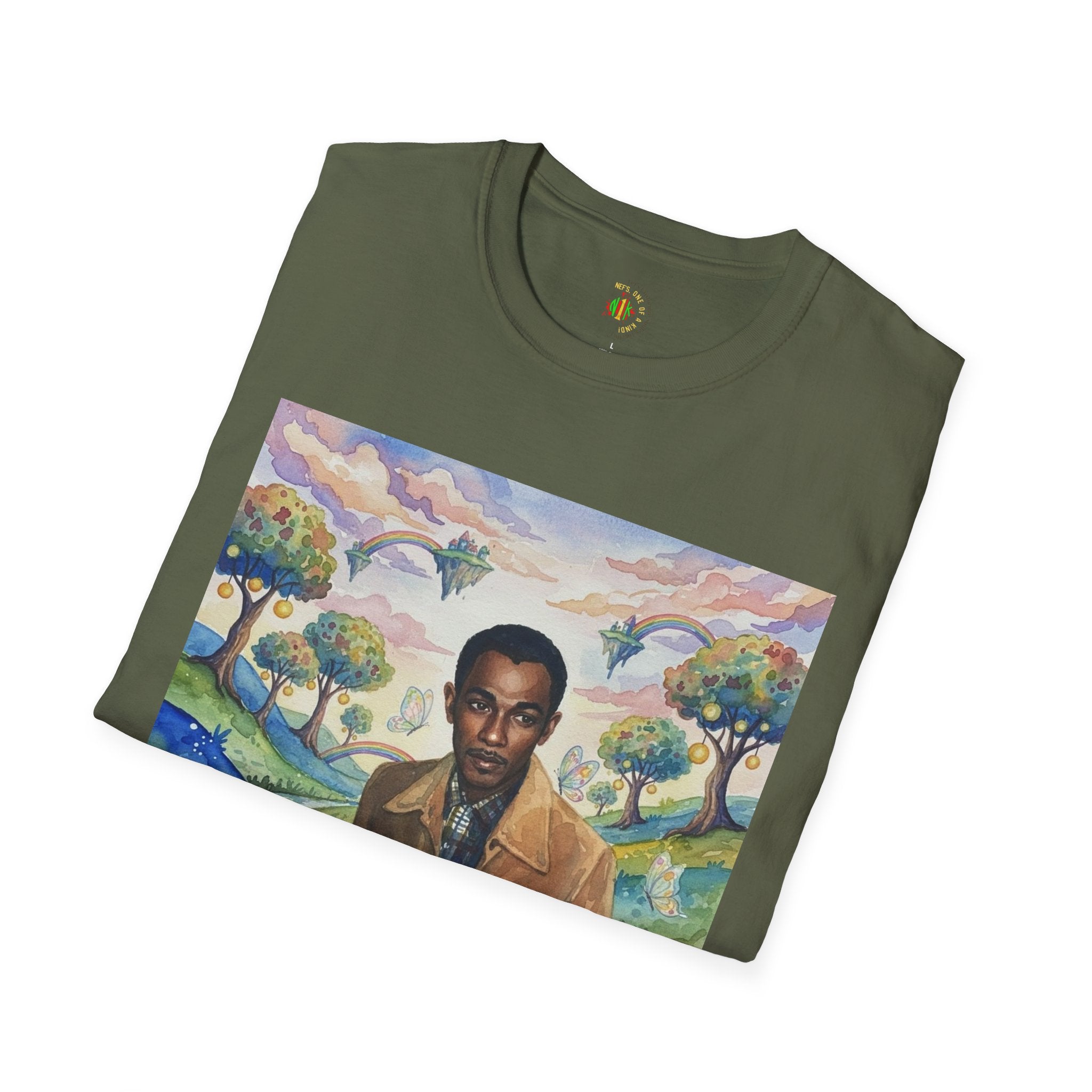 Todd Another Customized Smile Portrait Tee Graphic T-Shirt