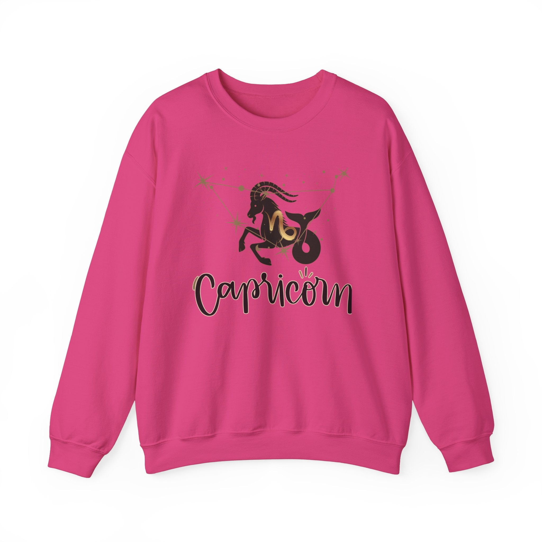 Capricorn Unisex Casual Crewneck Sweatshirt