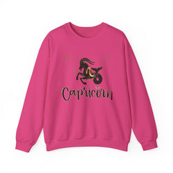 Capricorn Unisex Casual Crewneck Sweatshirt
