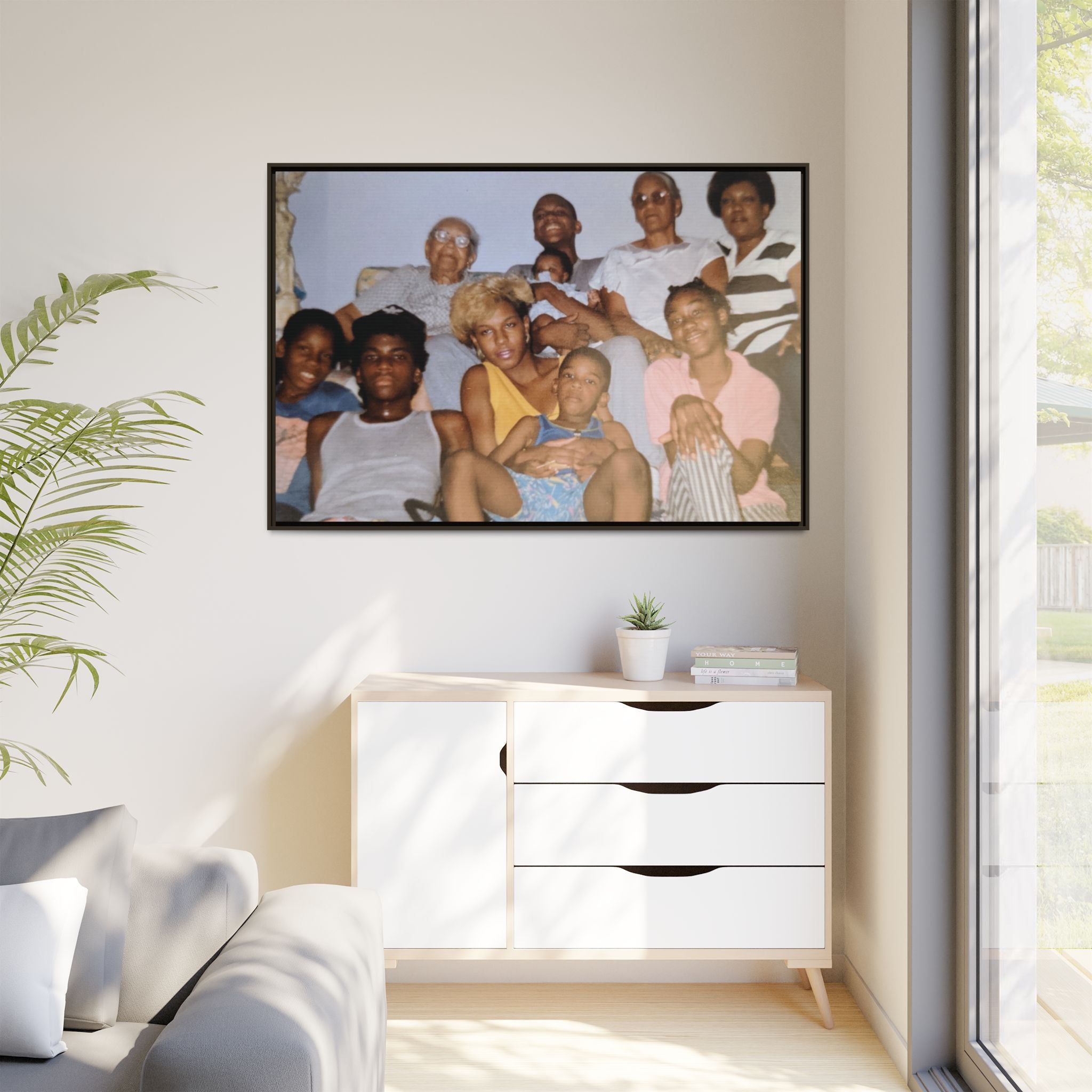 Ccustomizable Framed Canvas — Horizontal Matte Wall Art