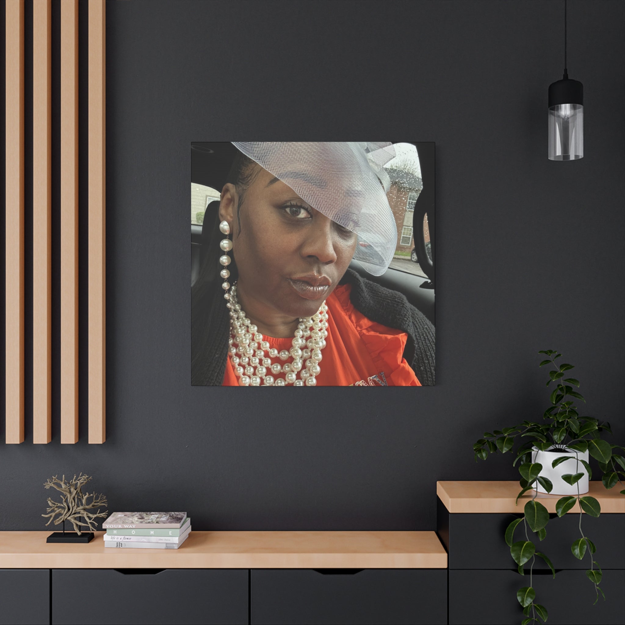 Personalize with your Photo Canvas Print — Square  Matte Wall Art (1.25")