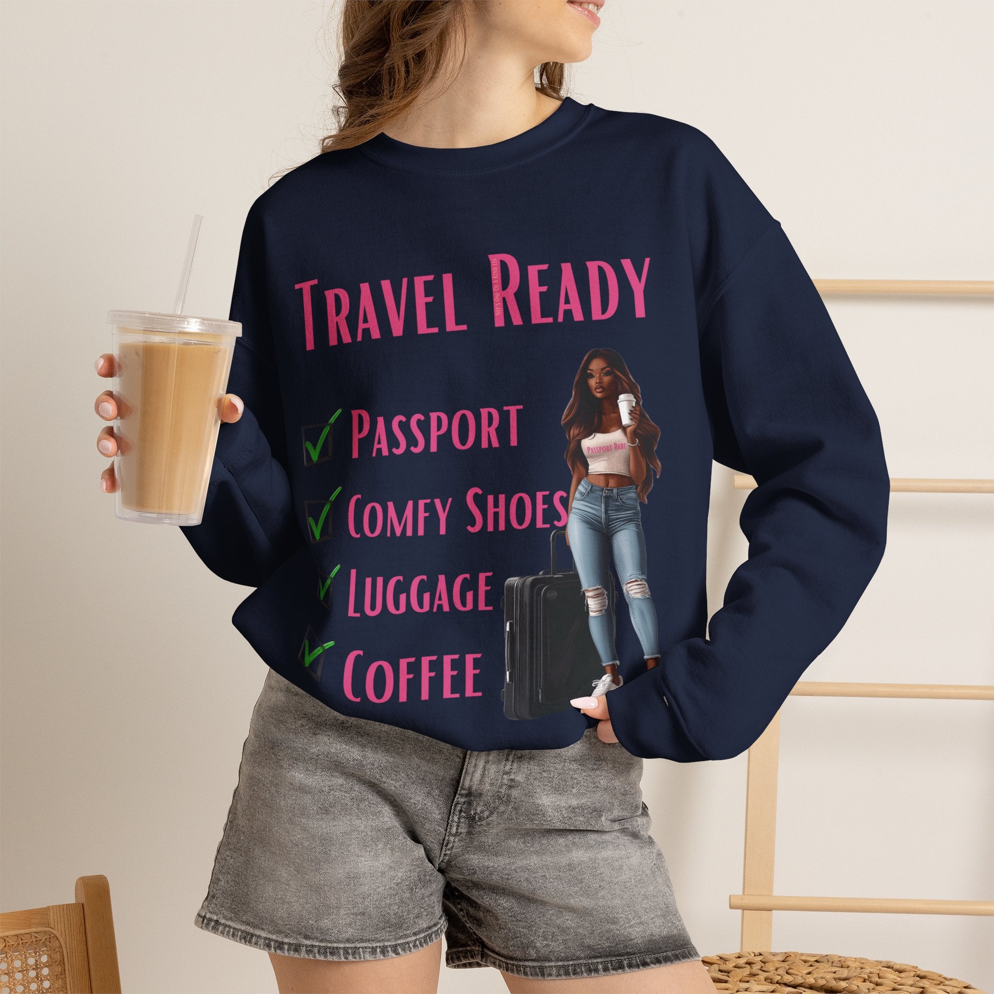 Trevel Ready Unisex Heavy Blend™ Hooded Sweatshirt