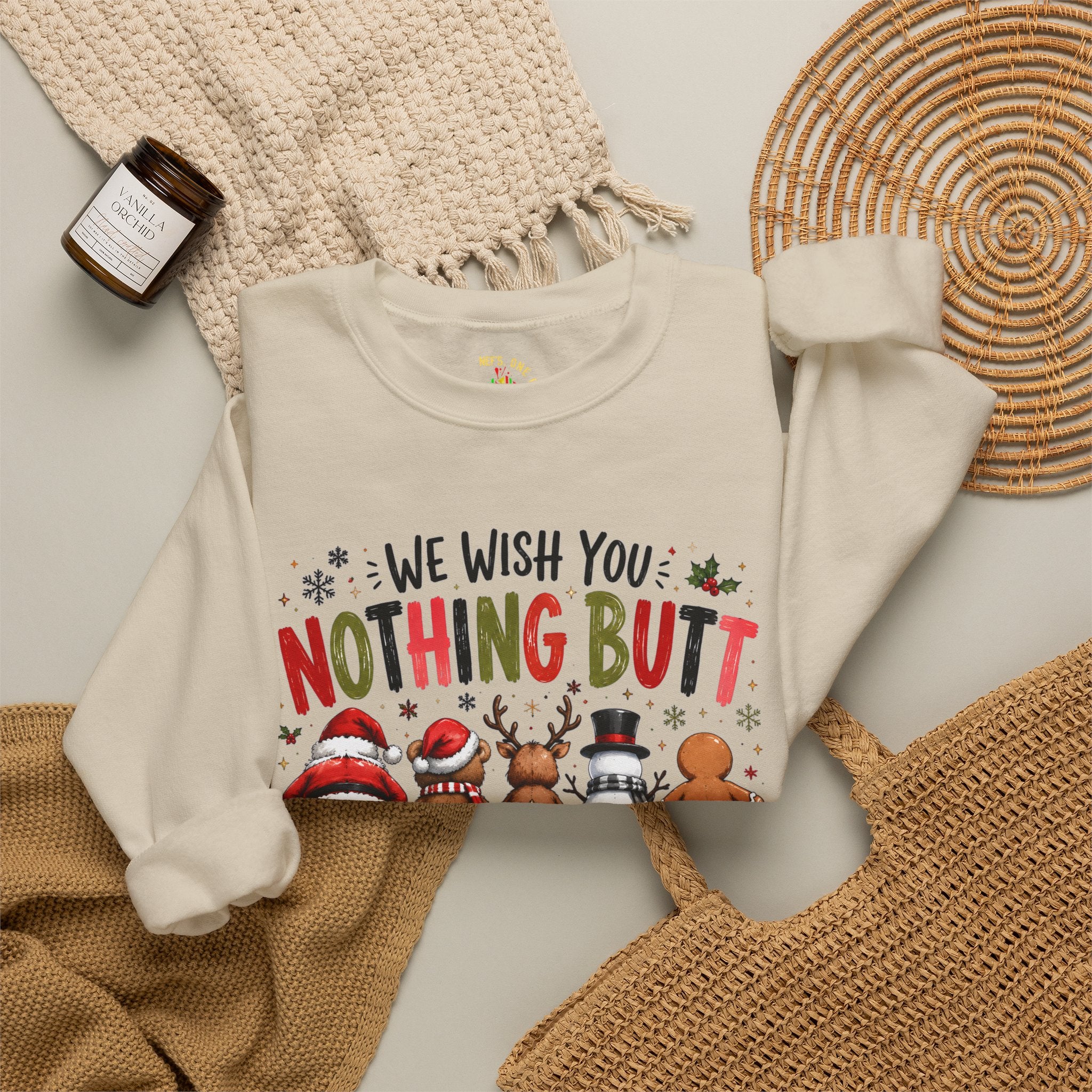 We Wish You Nothing But a Merry Christmas Sweatshirt