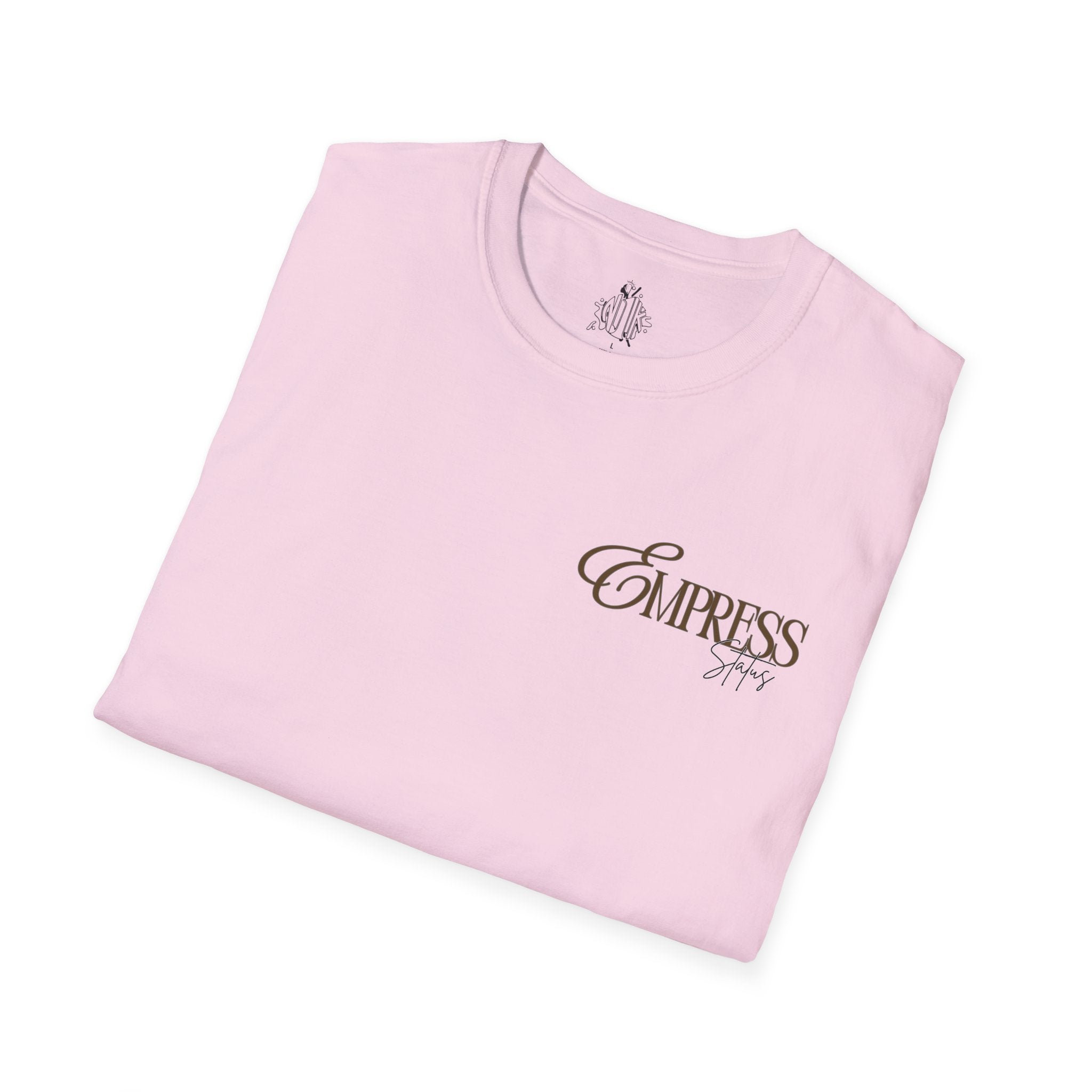 Small Logo Brown Empress Status T-shirt