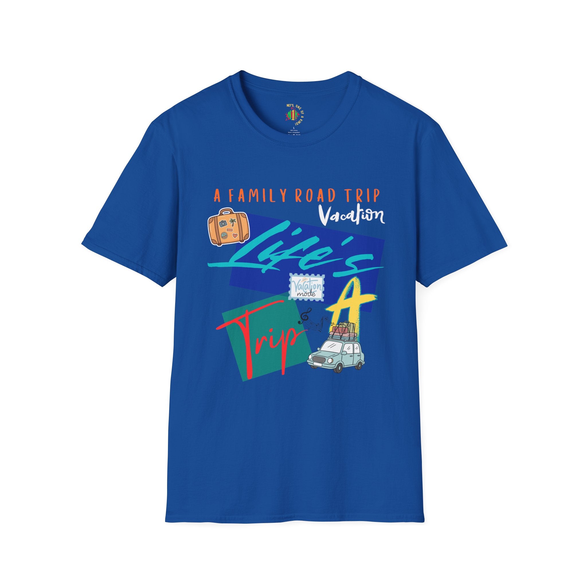 Road Trip T-Shirt — "Life's a Trip" Retro Family Travel Graphic