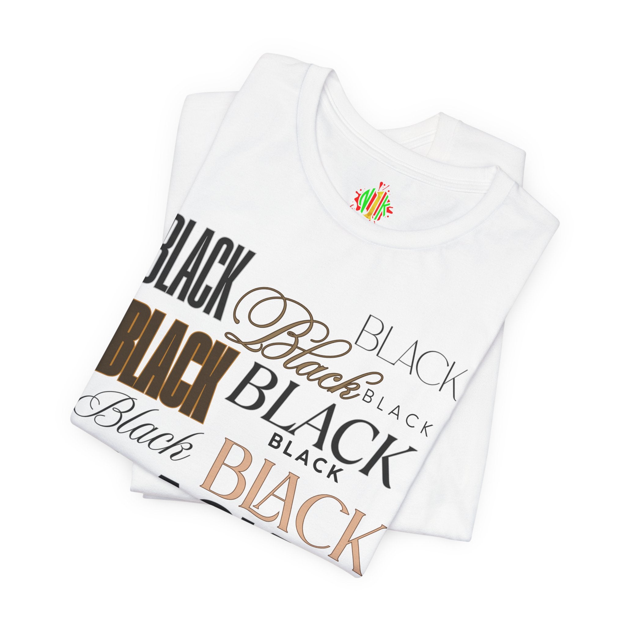 Black Text Unisex Tee, Casual Graphic T-Shirt for Fashion Lovers, PerfT-ShirtUnisex Jersey Short Sleeve Tee