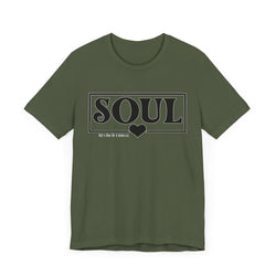 Soul with Mates Valentine Casual Soft Unisex Jersey Short Sleeve Tee