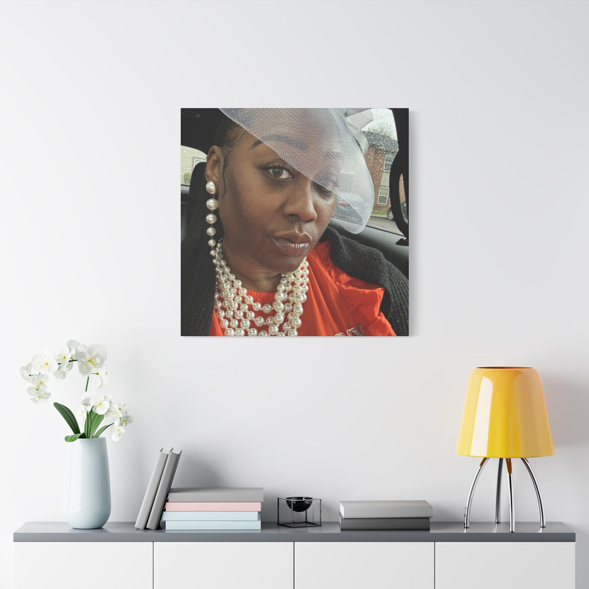 Personalize with your Photo Canvas Print — Square  Matte Wall Art (1.25")