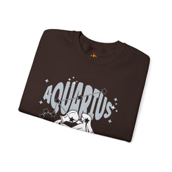Aquarius Zodiac Casual classic unisex heavy blend crewneck sweatshirt