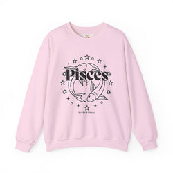 Pisces Unisex Casual Crewneck Sweatshirt