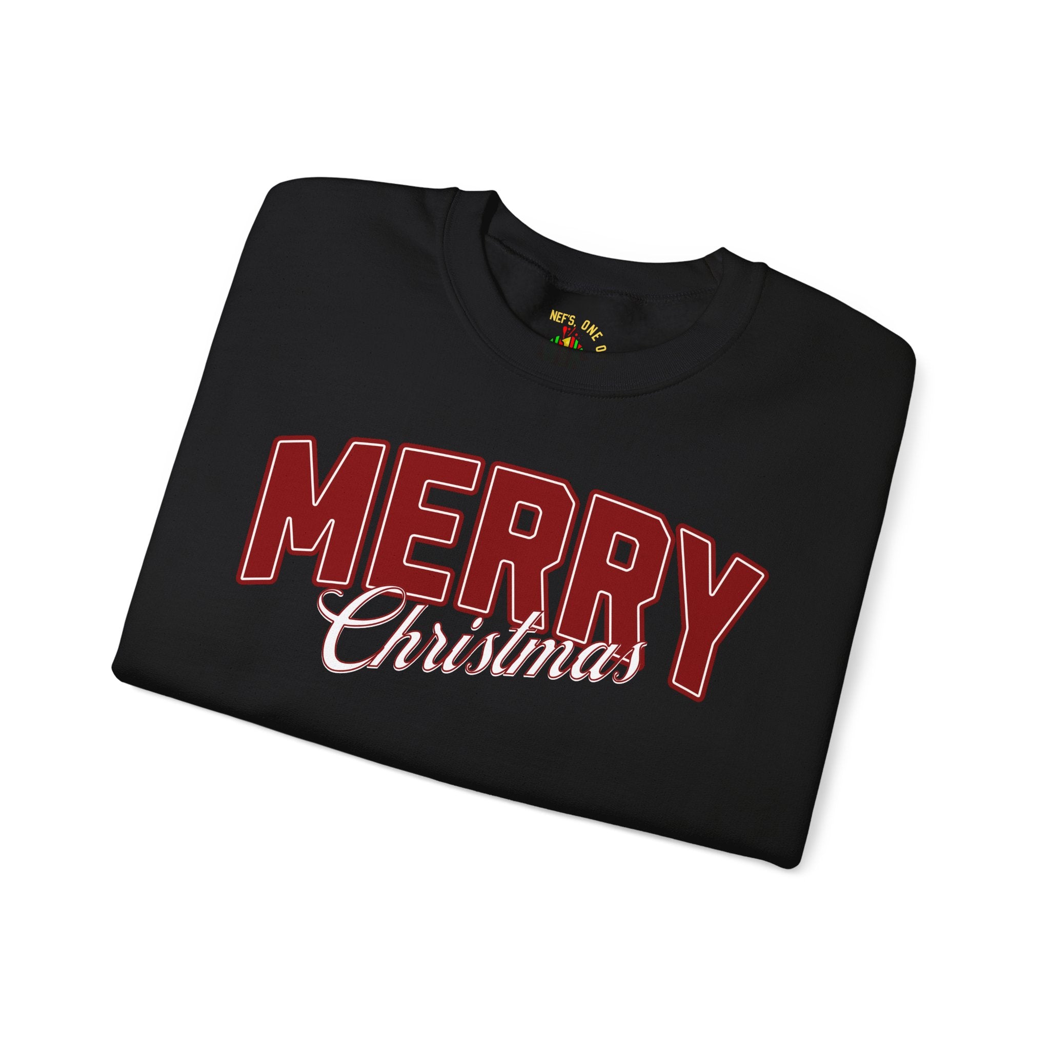 Merry Christmas Holiday Crewneck Sweatshirt