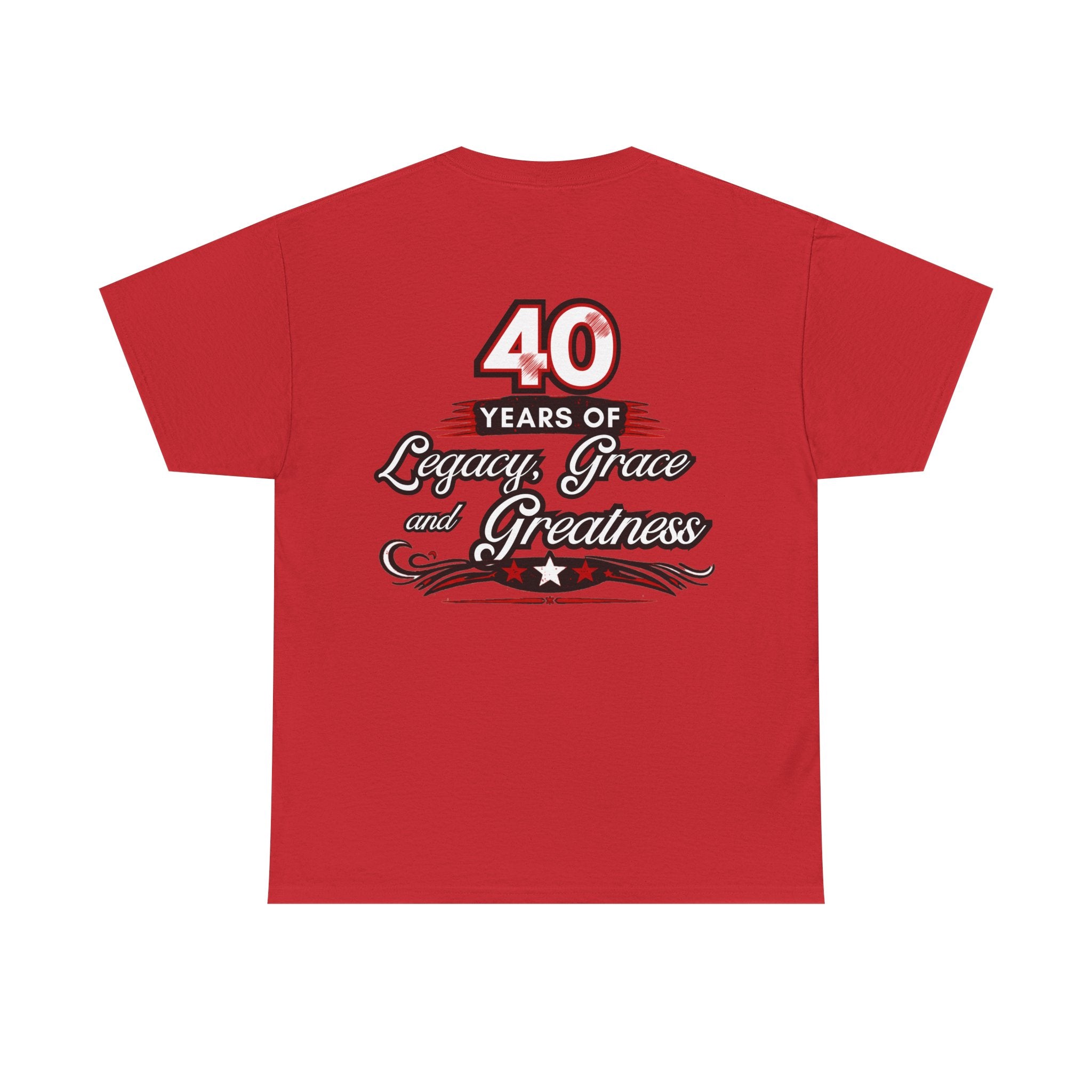 Up to 5x Class of 1986 Reunion T-Shirt — 40th Anniversary Redskins Emmerich Manual - Another Customized Smile