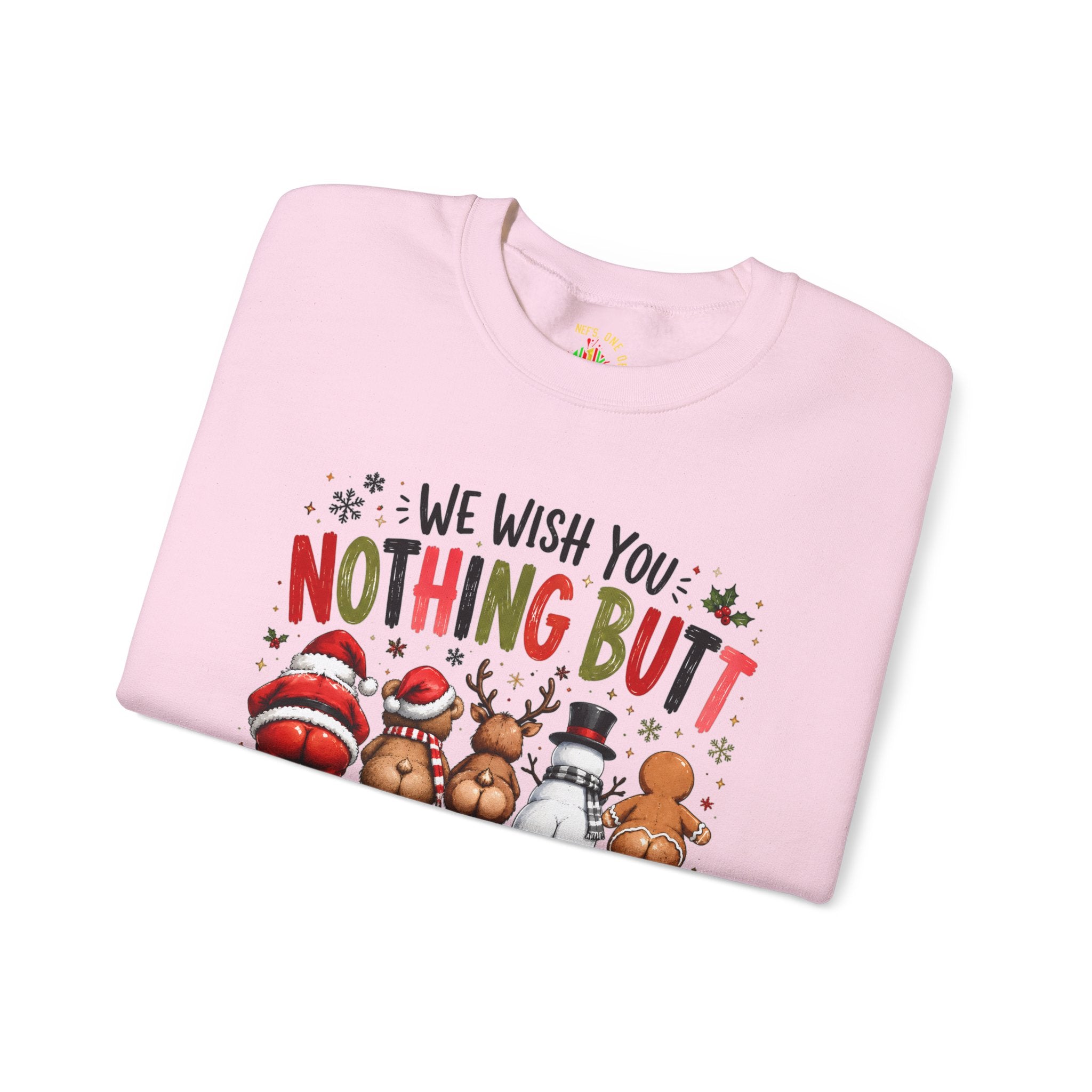 We Wish You Nothing But a Merry Christmas Crewneck Sweatshirt