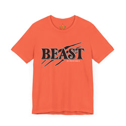 Beast with the Beauty Valentine Casual, Soft Unisex Jersey Short Sleeve Tee