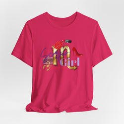 Unisex Scorpio Girl lipstick Tee
