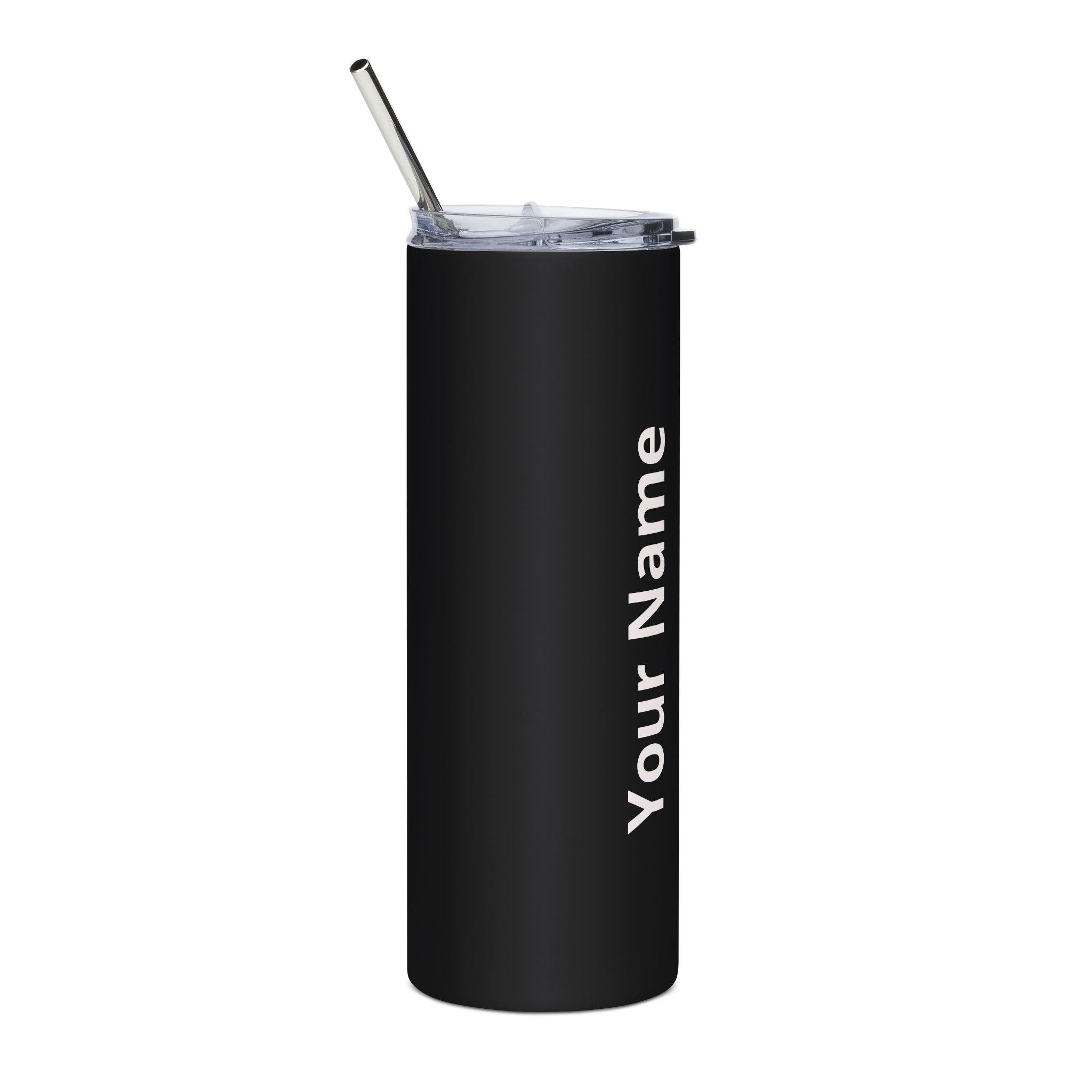 Vacation She Ready Customizable Skinny Tumbler with Straw, 20oz