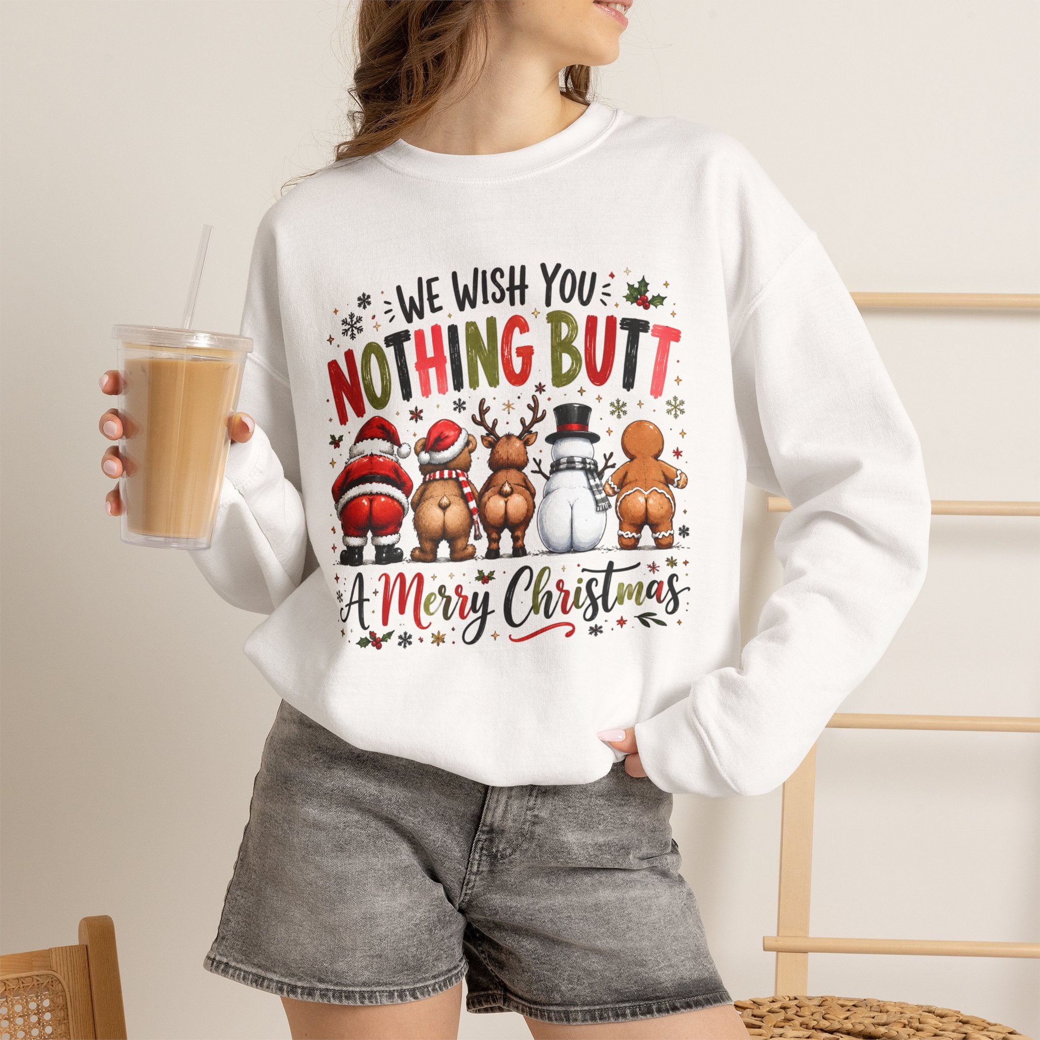 We Wish You Nothing But a Merry Christmas Sweatshirt