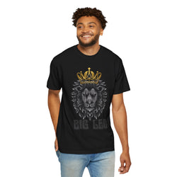 Big Leo Lion Graphic T-Shirt, Unisex Tee, Animal Lover Gift, Birthday Shirt, Astrology Apparel, Comfortable Everyday Wear