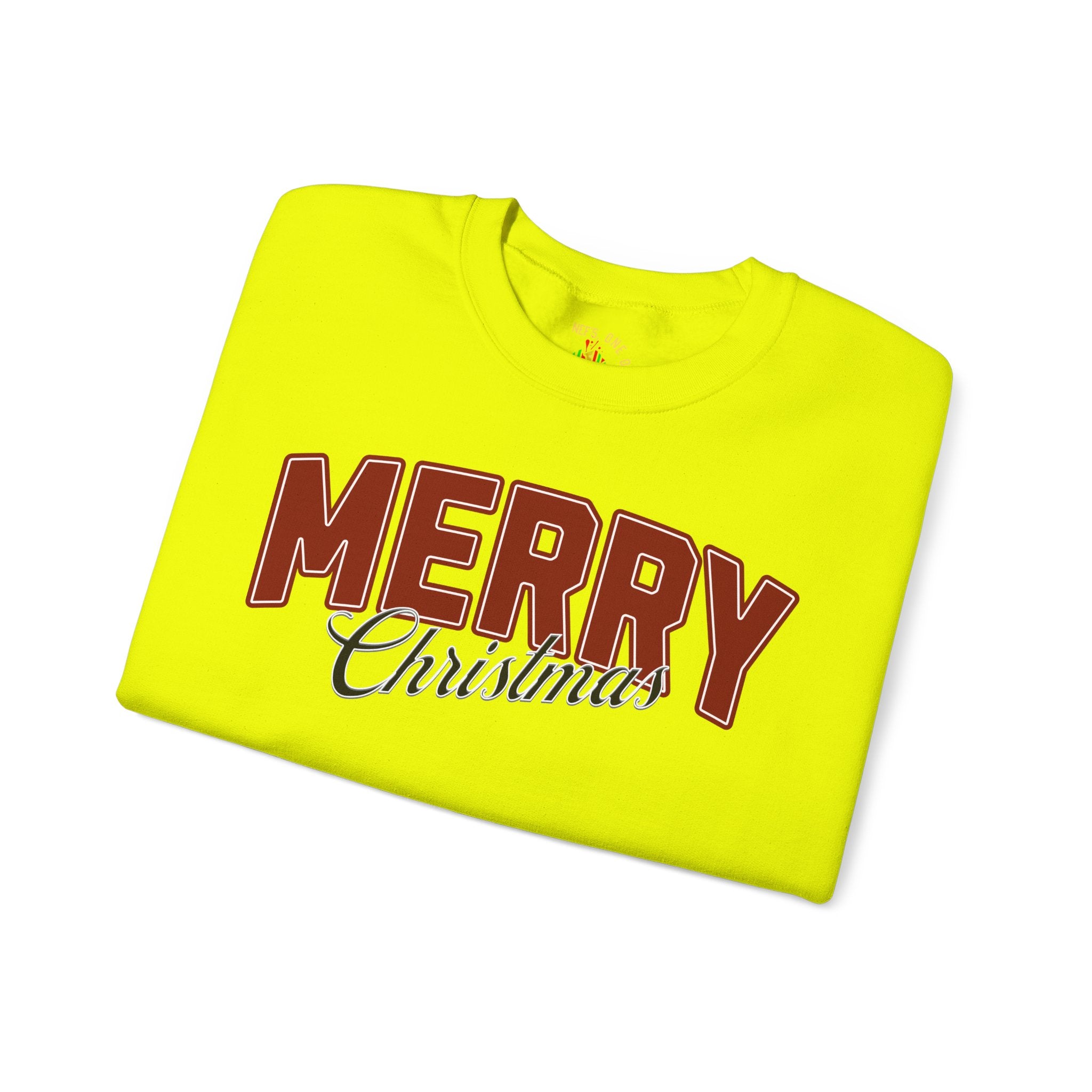 Merry Christmas Holiday Crewneck Sweatshirt