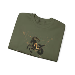 Capricorn Unisex Casual Crewneck Sweatshirt