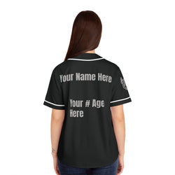 Cancer Zodiac Women's Baseball Jersey, Personalized Jersey, Gift for Her birthday, Sportswear, Fundraising Event Attire