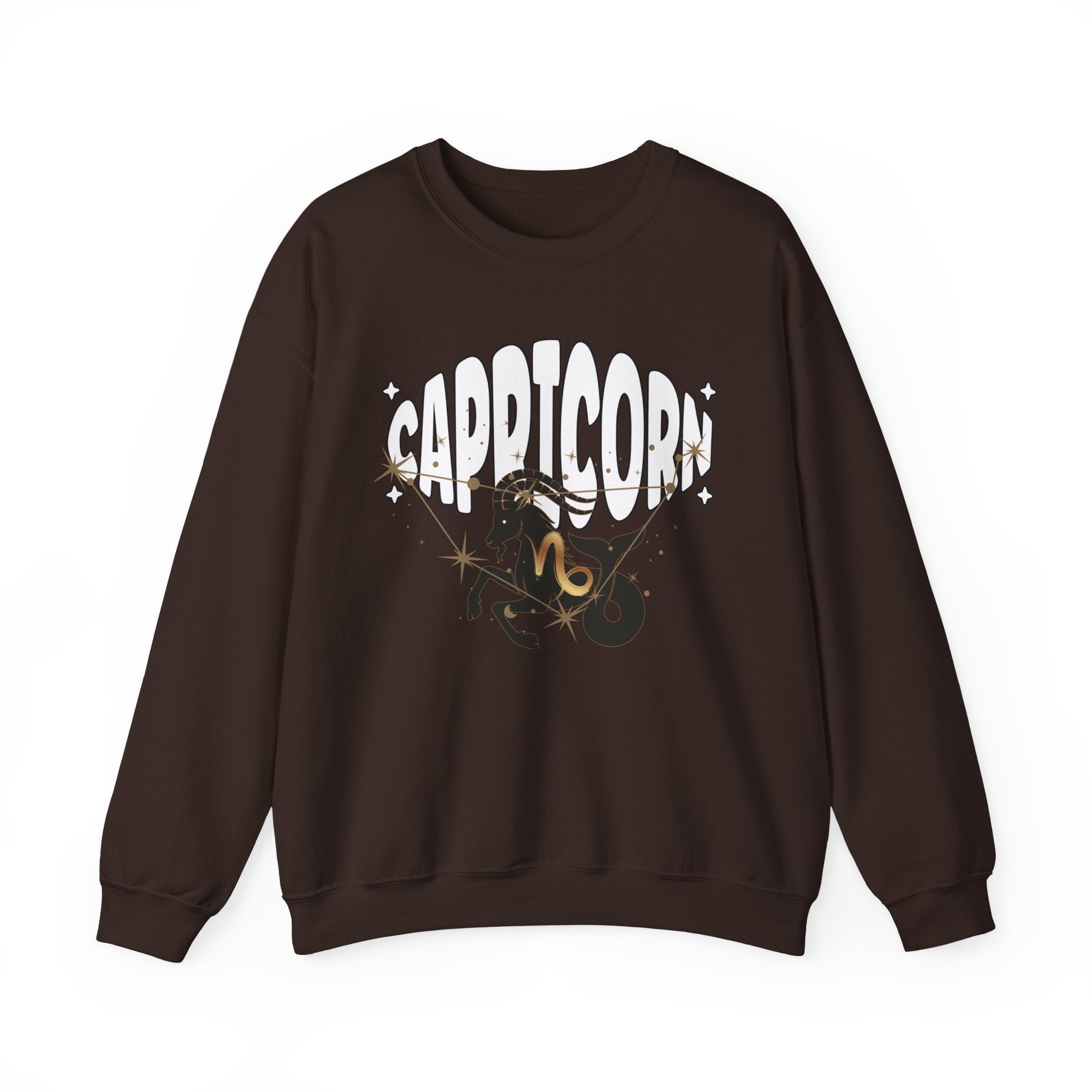 Capricorn Zodiac Casual Unisex Crewneck Sweatshirt