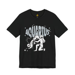 Aquarius Zodiac Casual classic unisex jersey short sleeve tee