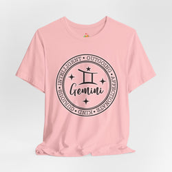 Gemini Zodiac Tee: Stylish Astrology Shirt for Astronomy Lovers, Birthday Gift, Unisex Tee, Horoscope Apparel, Casual Wear