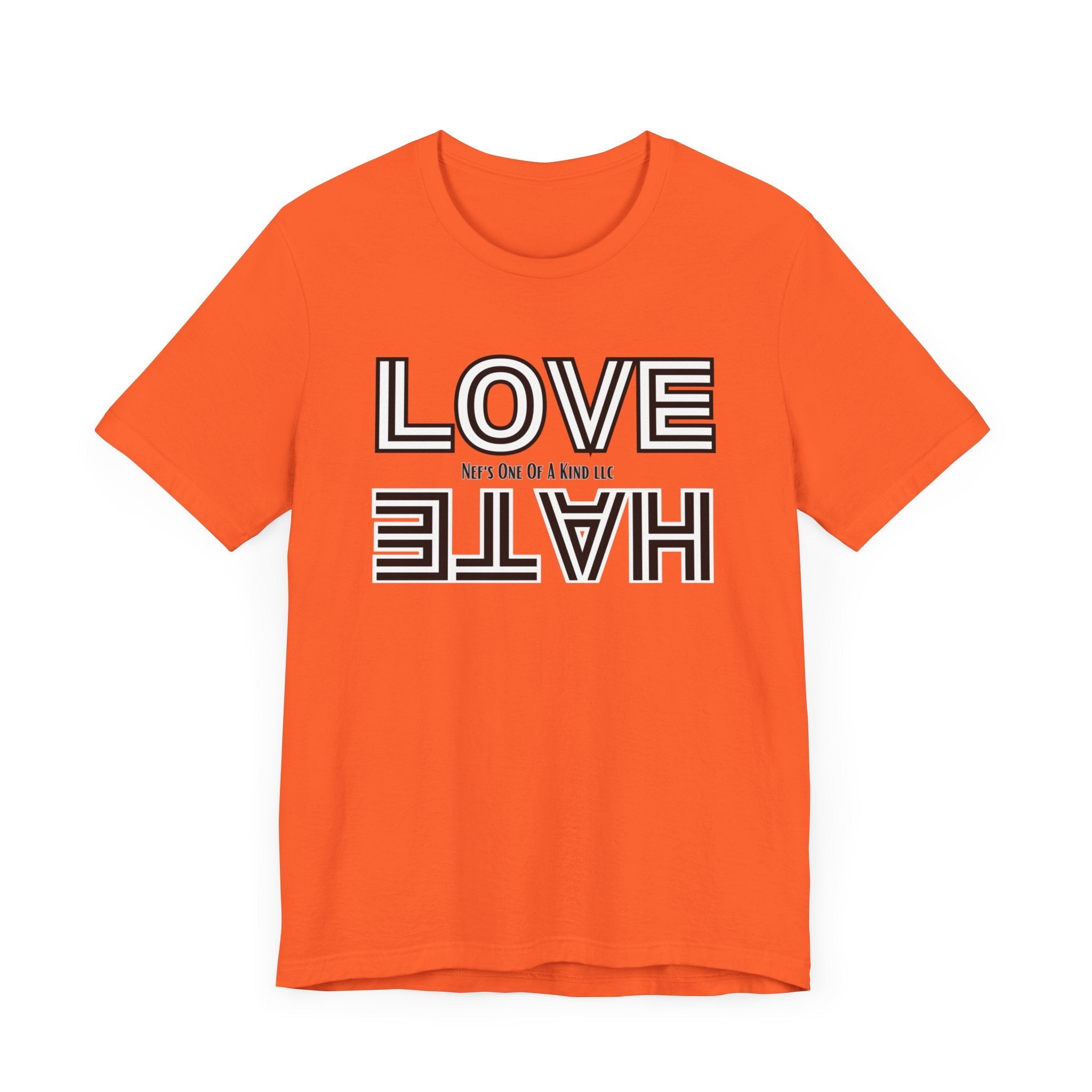 Love / Hate Short Unisex Sleeve Tea