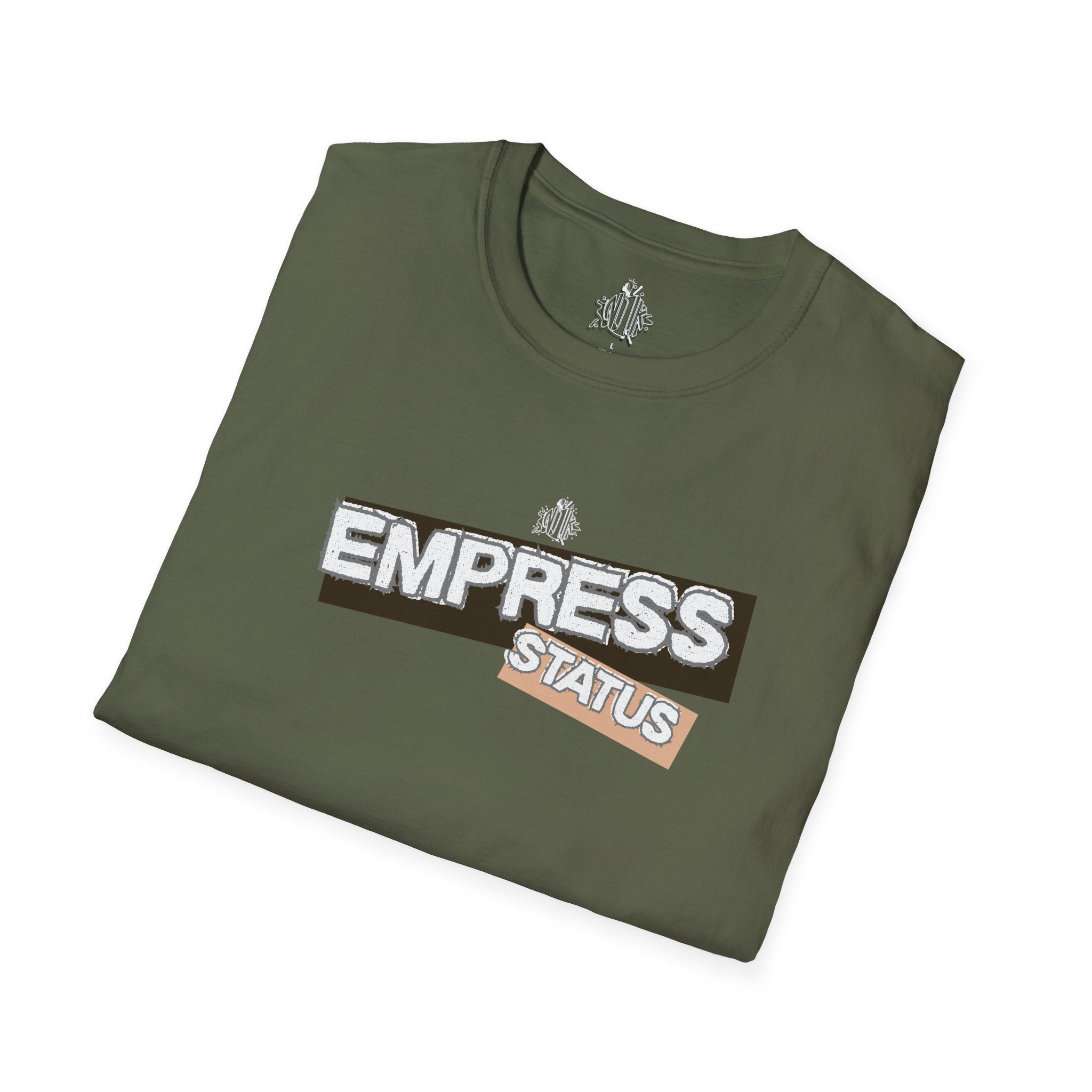 Empress Status Graphic Tee — Bold Feminine Statement T-Shirt