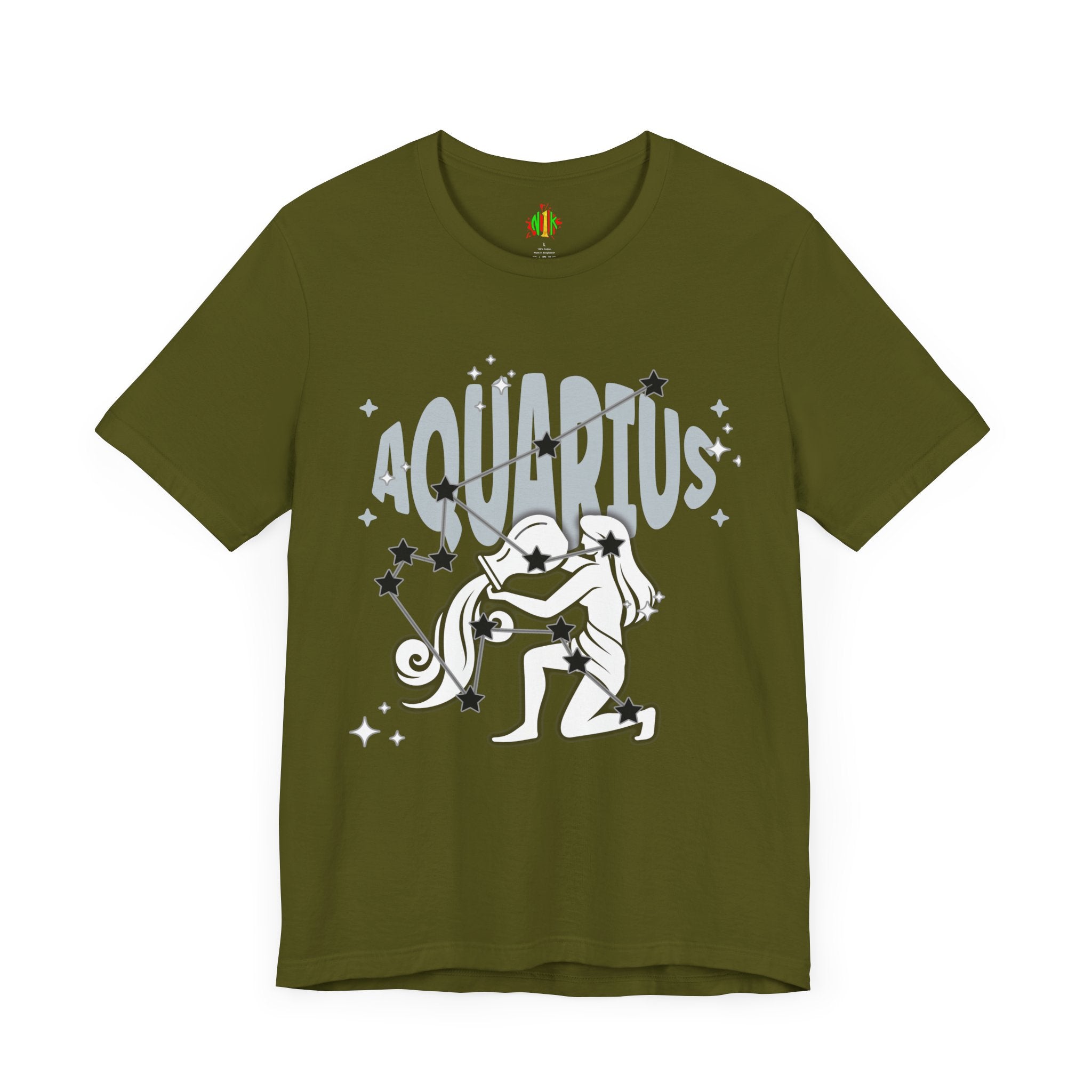 Aquarius Zodiac Casual classic unisex jersey short sleeve tee