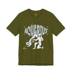 Aquarius Zodiac Casual classic unisex jersey short sleeve tee