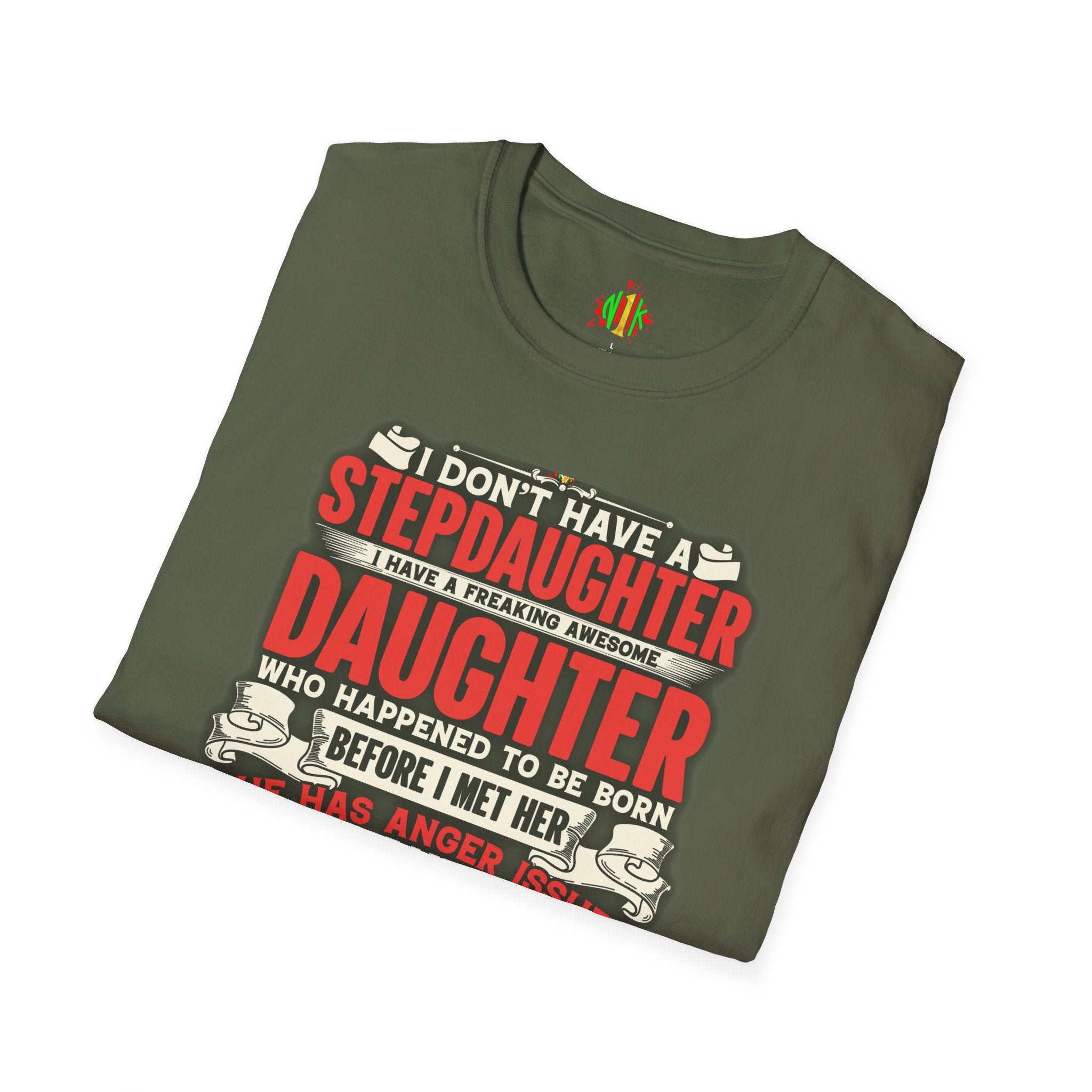 The love of a stepdaughter from a Stepfather Short Sleeve Tee