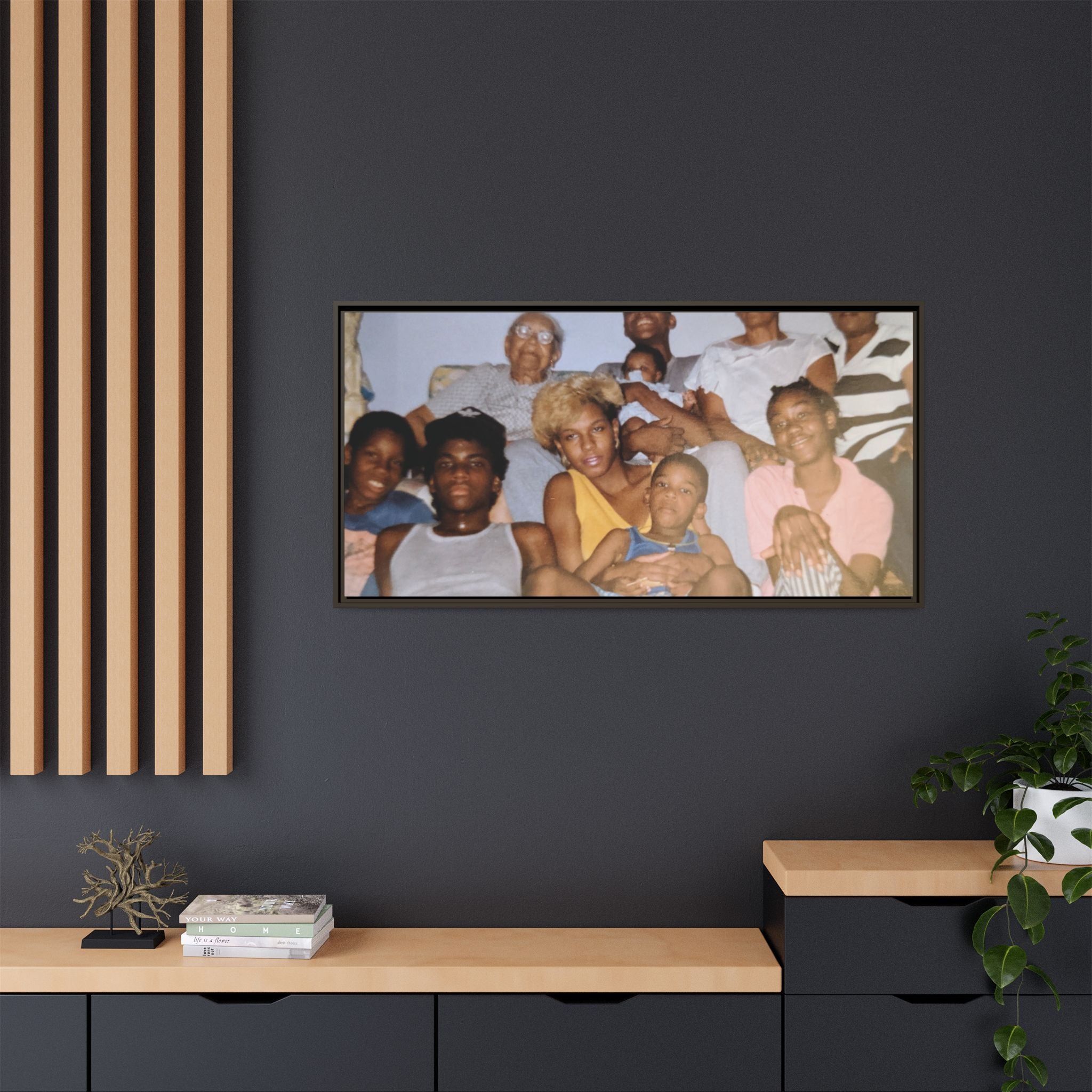 Ccustomizable Framed Canvas — Horizontal Matte Wall Art