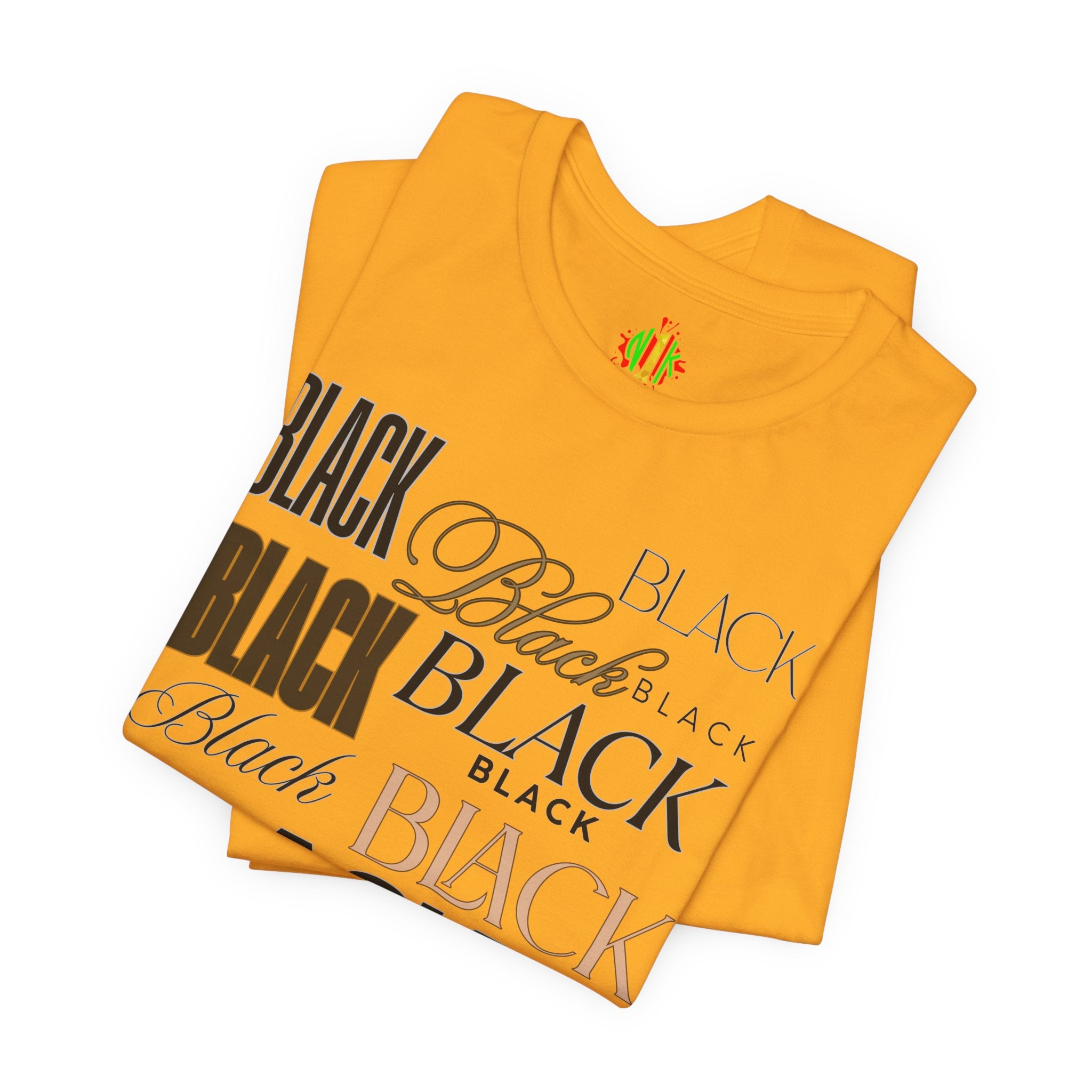 Black Text Unisex Tee, Casual Graphic T-Shirt for Fashion Lovers, Perfect Gift for All Occasions, Streetwear Style, Trendy Top