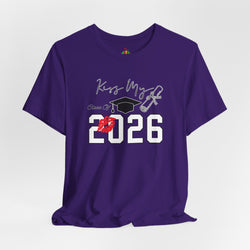 2026 Graduation Tee, Unisex Graduation Shirt, Class of 2026 Apparel, Kiss My Grad Tee, Trendy Graduation Gift, Celebration T-shirt, [...]