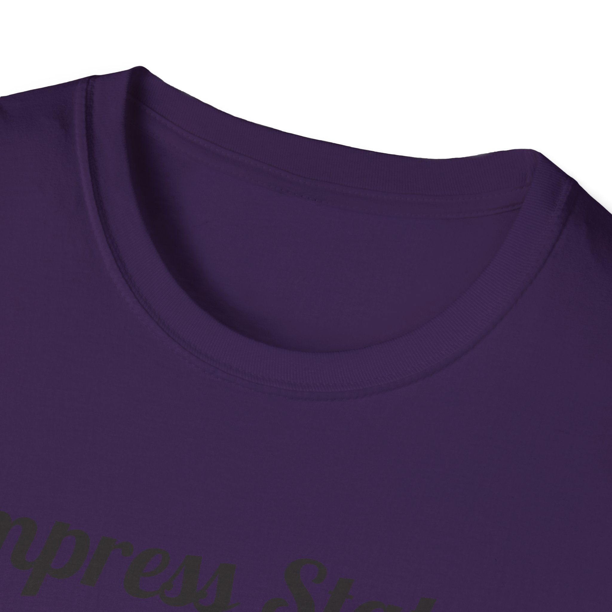 Black Glitter Empress Status Unisex Softstyle T-Shirt