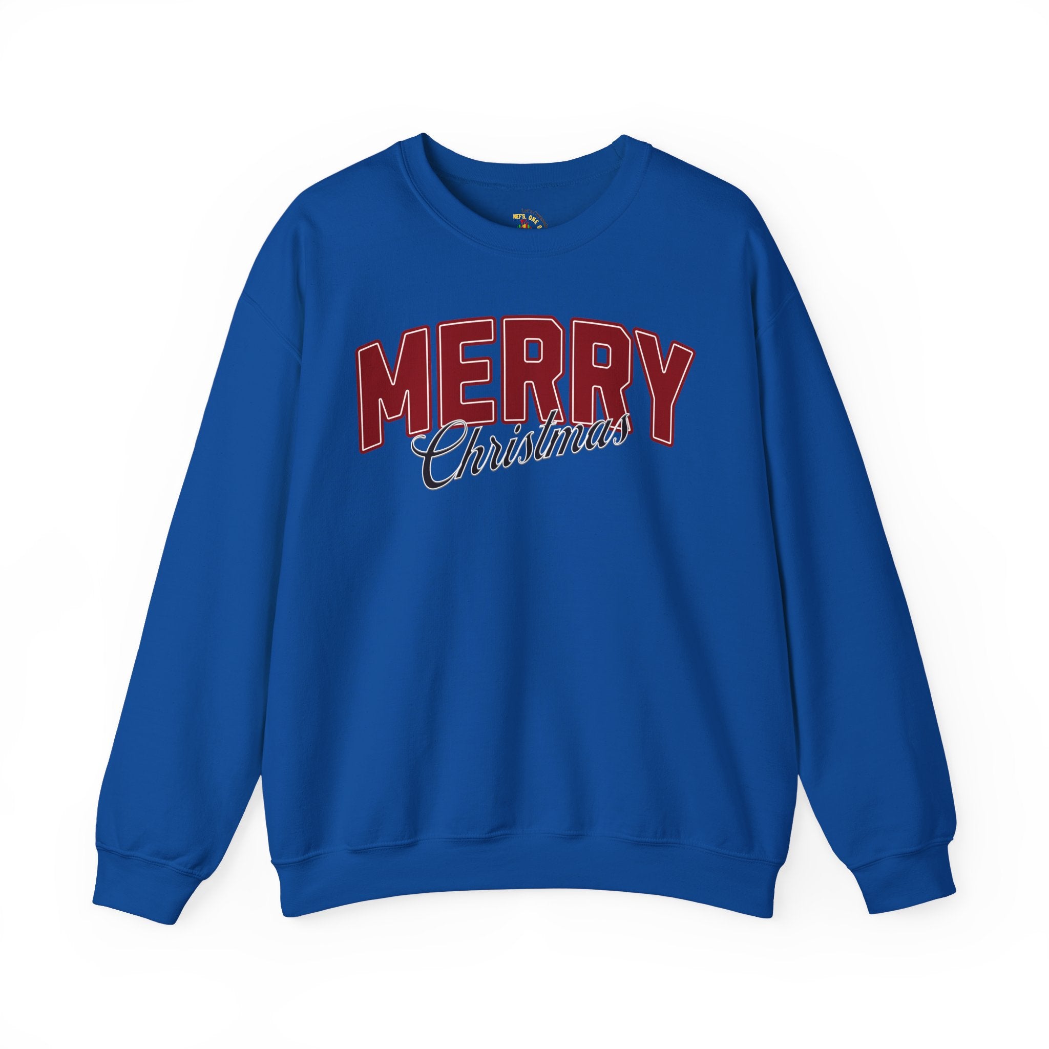 Merry Christmas Personalized Family Name Sweatshirt