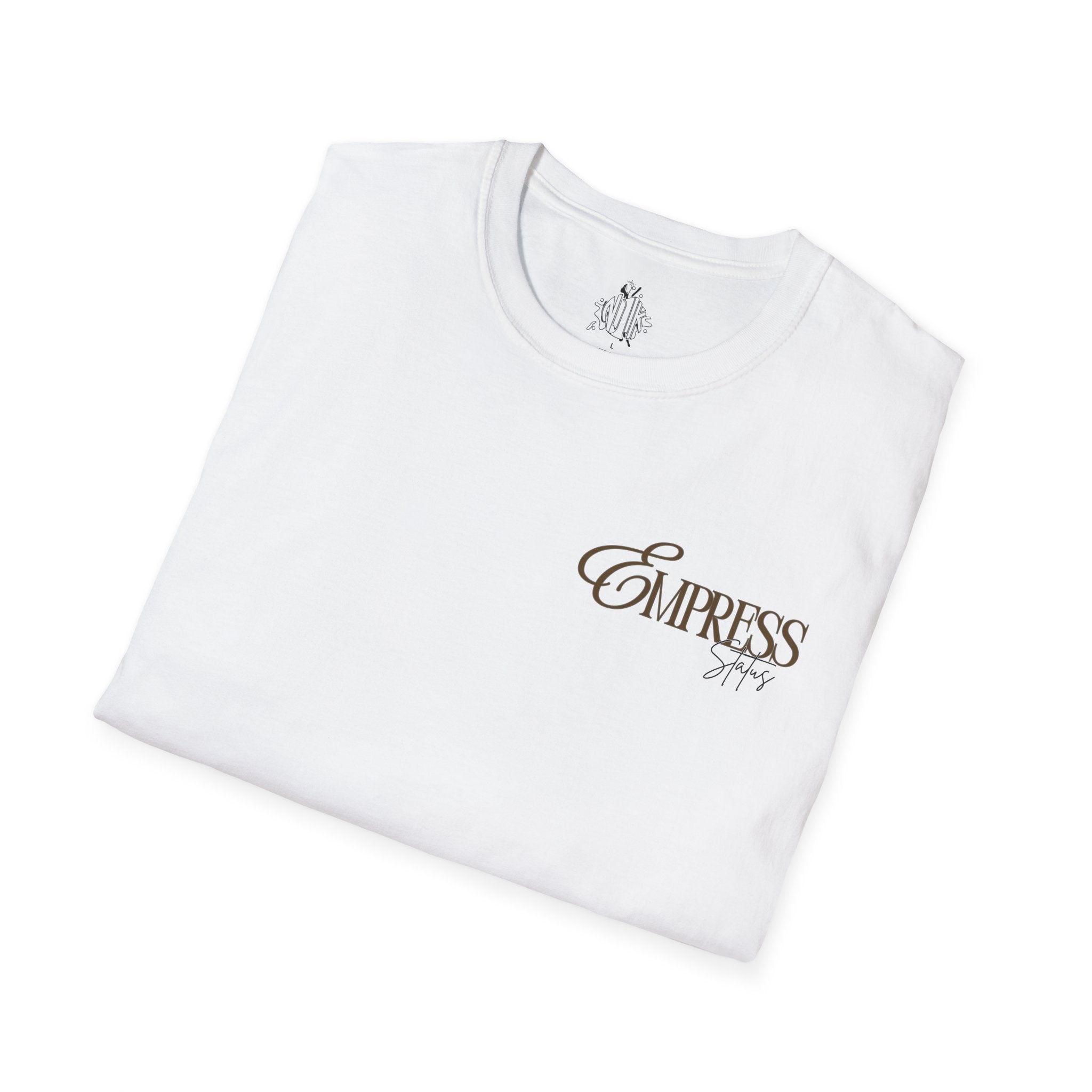 Small Logo Brown Empress Status T-shirt