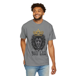 Big Leo Lion Graphic T-Shirt, Unisex Tee, Animal Lover Gift, Birthday Shirt, Astrology Apparel, Comfortable Everyday Wear