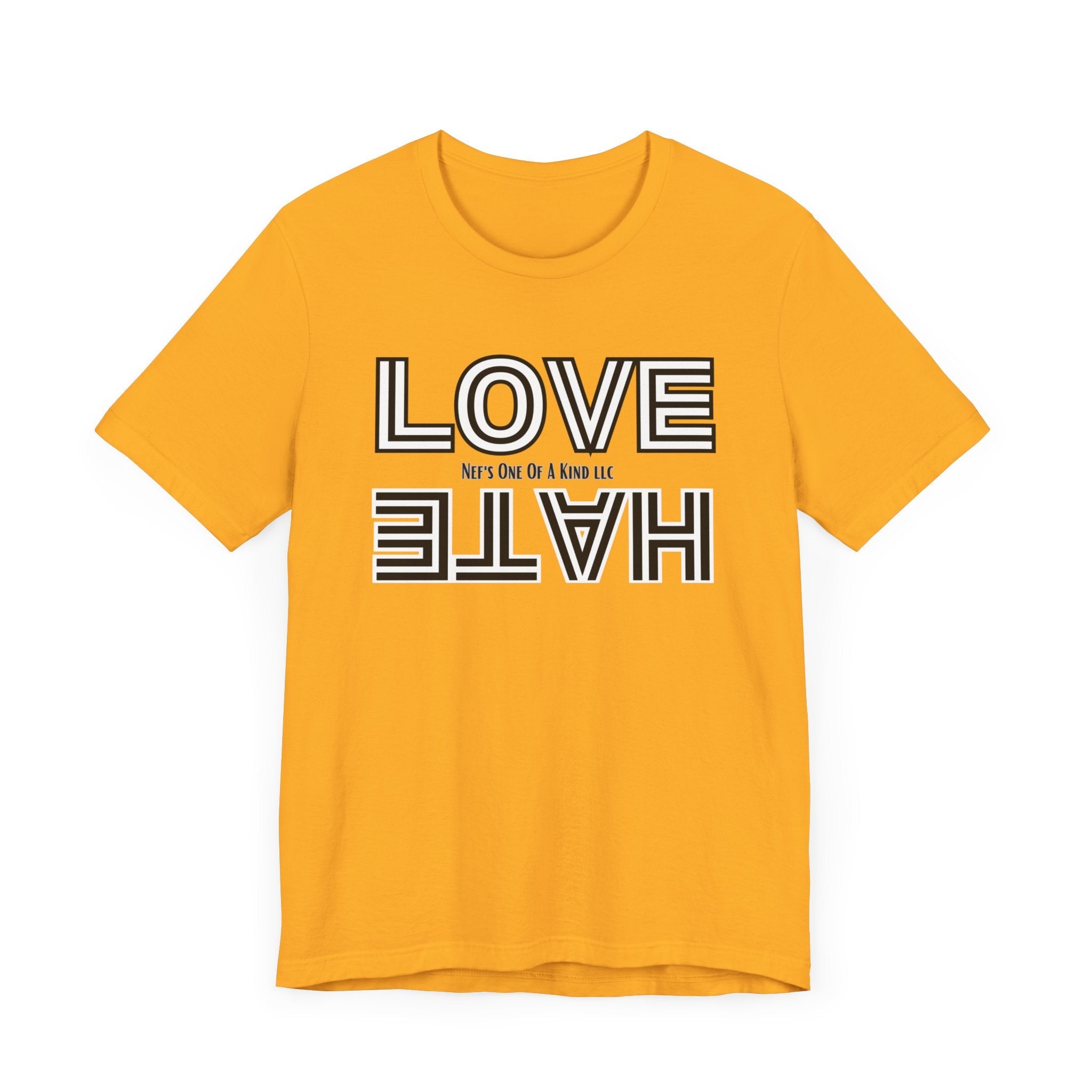 Love / Hate Short Unisex Sleeve Tea