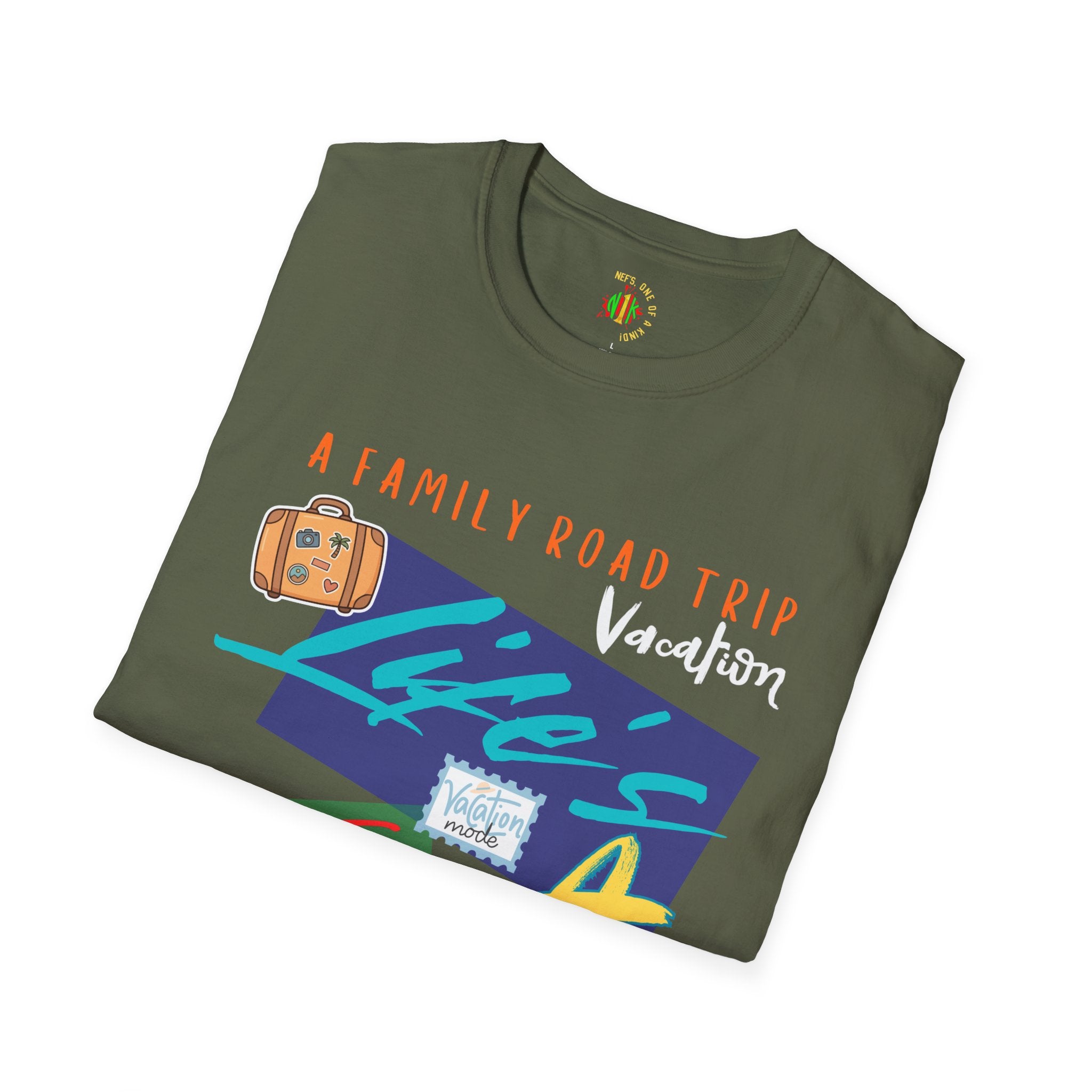 Road Trip T-Shirt — "Life's a Trip" Retro Family Travel Graphic