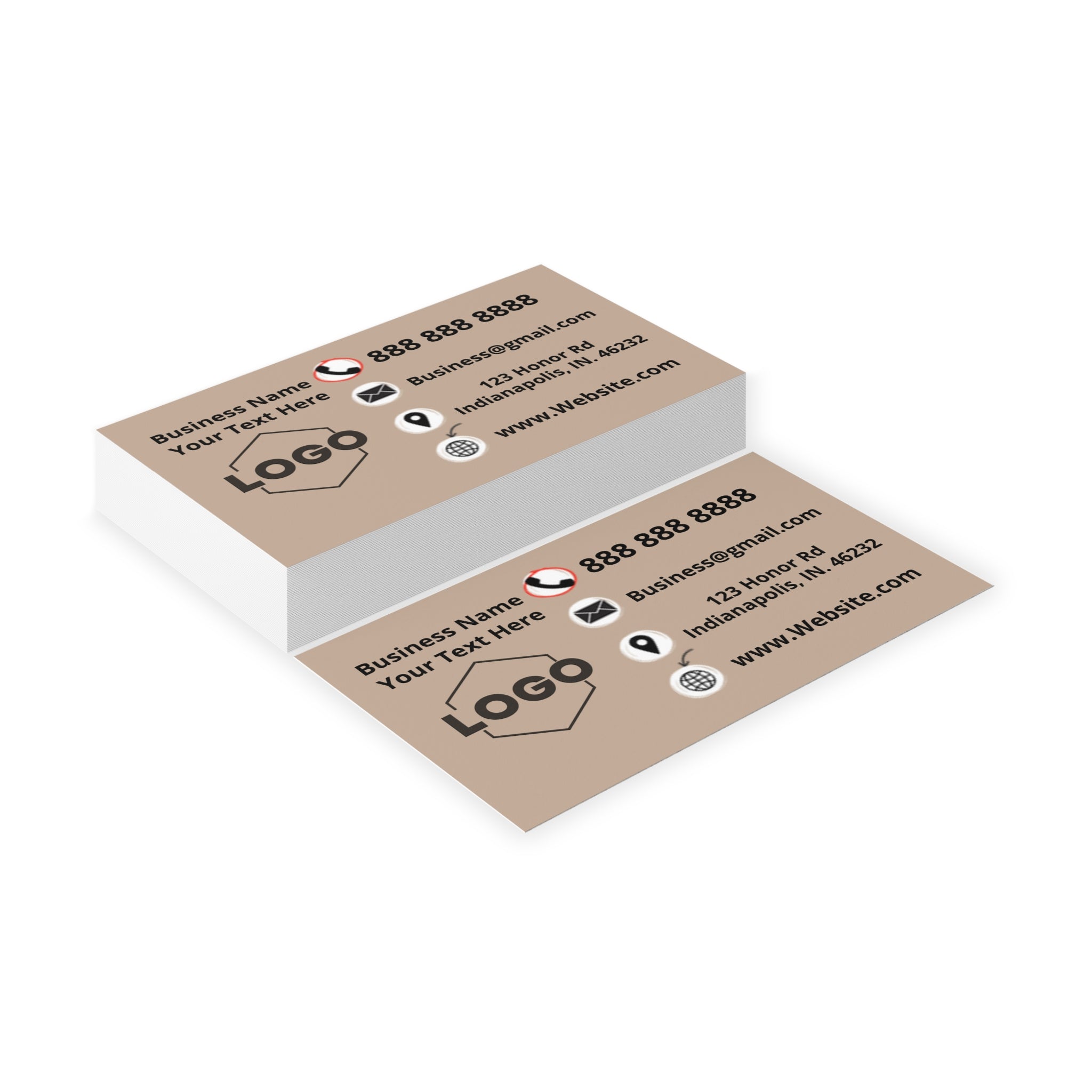 Quick and Easy No Think Business Cards
