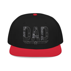 Stylish Dad Snapback Cap, Cool Gift for Father's Day, Casual Fashion Hat, Trendy Embroidered Cap for Men, Dad Life Accessory