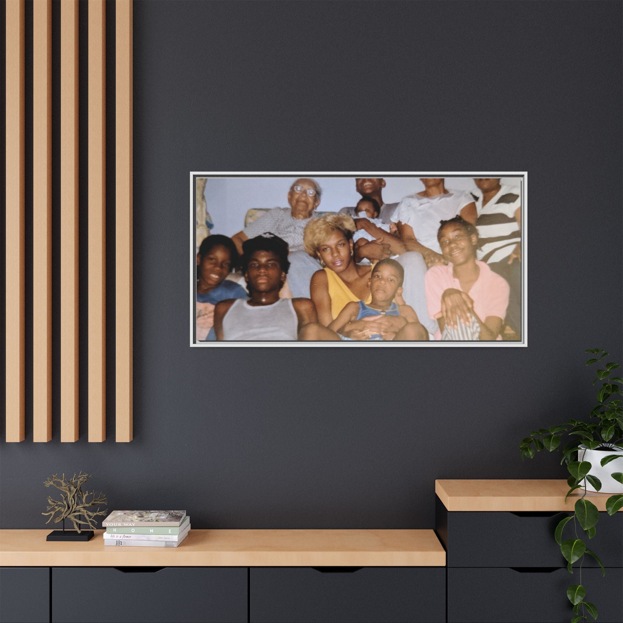 Ccustomizable Framed Canvas — Horizontal Matte Wall Art