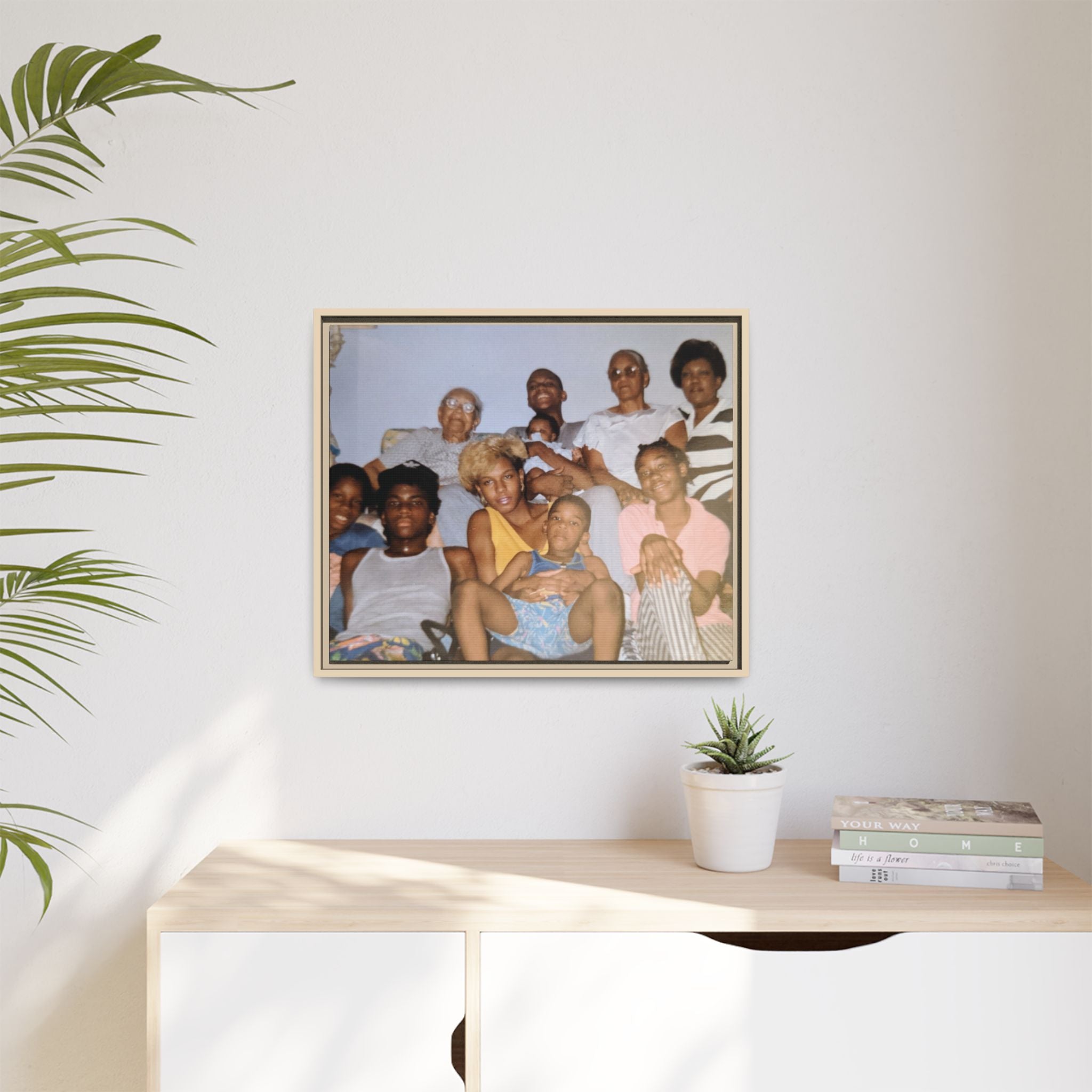 Ccustomizable Framed Canvas — Horizontal Matte Wall Art