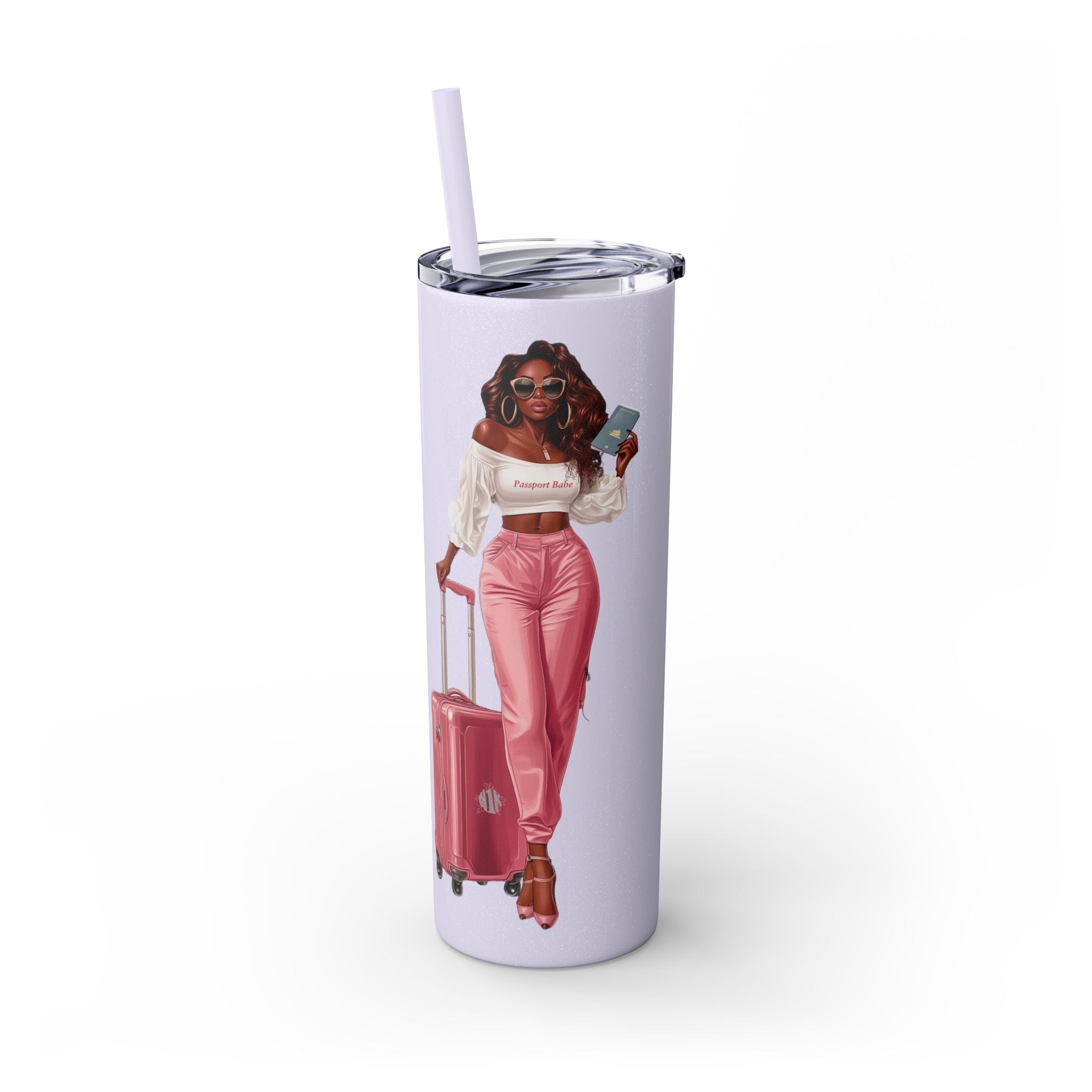 Passport Babe Skinny Tumbler