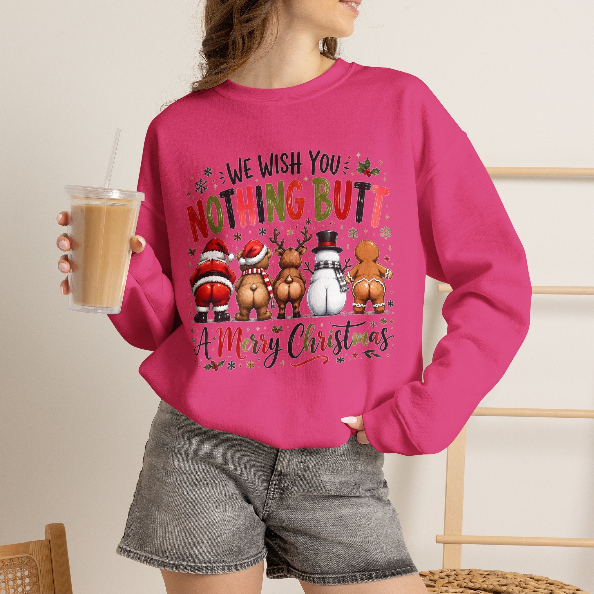 We Wish You Nothing But a Merry Christmas Sweatshirt