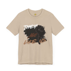 Empowering Unisex Jersey Tee - 'They Not Like Us' Statement Shirt