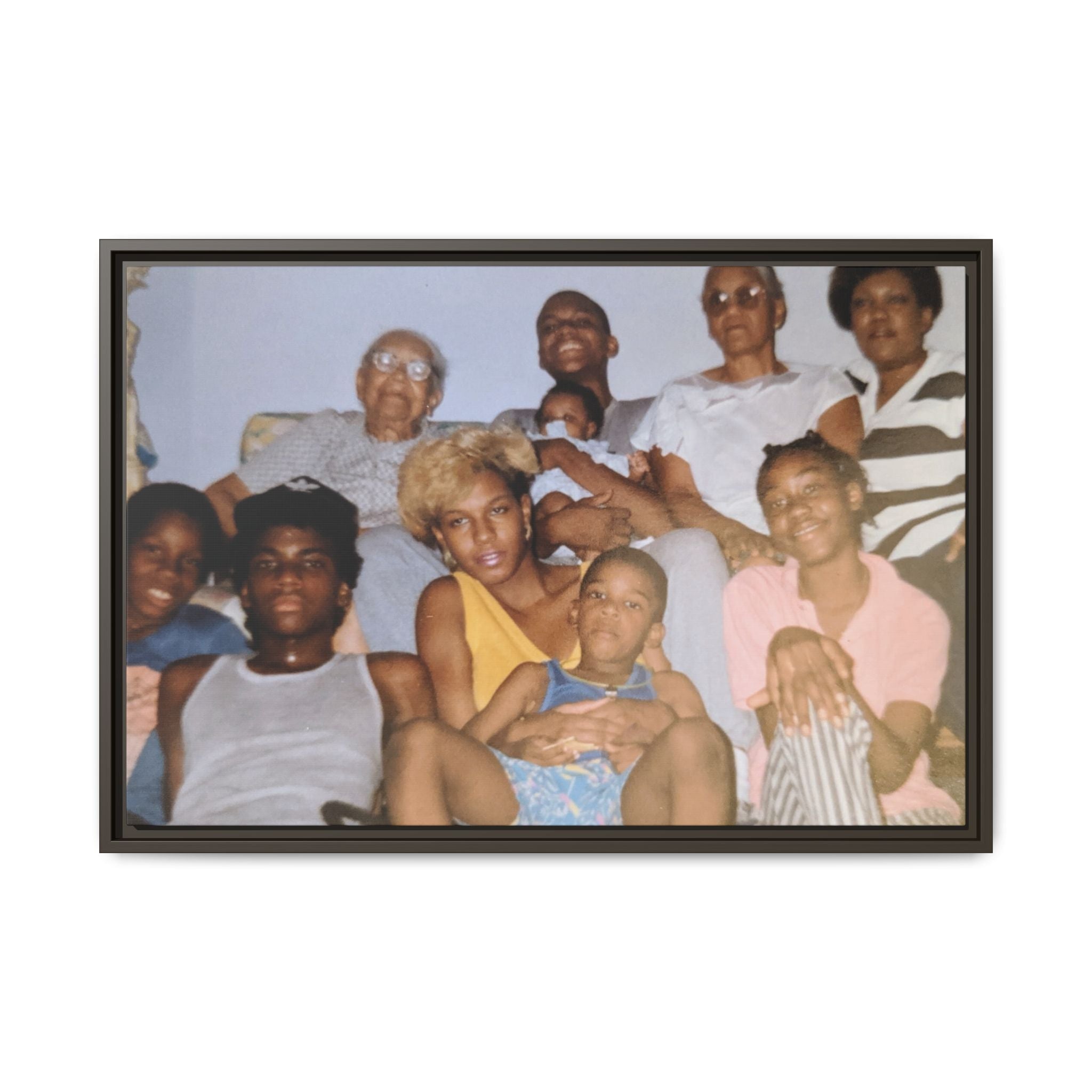 Ccustomizable Framed Canvas — Horizontal Matte Wall Art